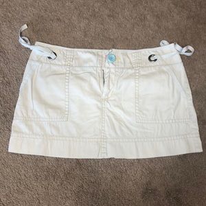 AE American Eagle Short Khaki Skirt